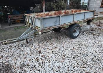 Przyczepa jednoosiowa zarejestrowana