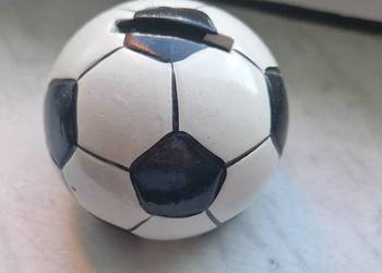skarbonka piłka nożna ceramiczna otwierana