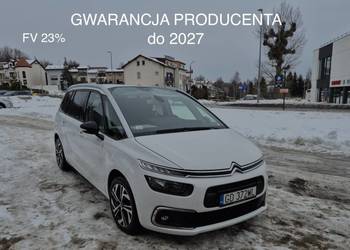 C4 Spacetourer Grand Origins, Gwarancja producenta do 2027. FV23