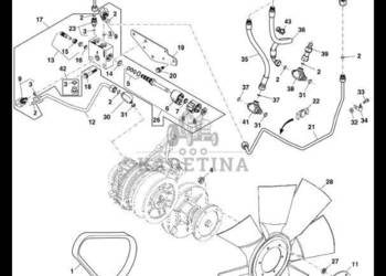 RE268241 John Deere 8345R - Hydr. zawór ster. przepł.