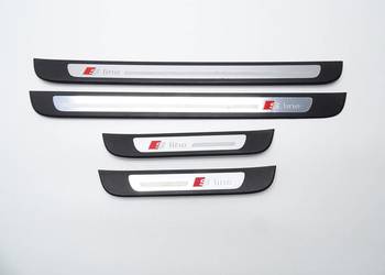 LISTWY PROGOWE NAKŁADKI PROGU KOMPLET 4G0853376G AUDI A6 C7 S-LINE