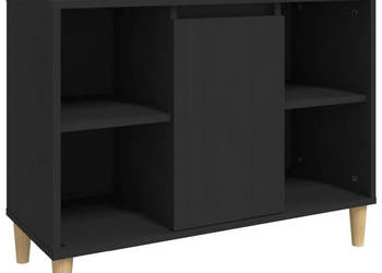 Szafka pod umywalkę czarna 80x33x60 cm WM-821285