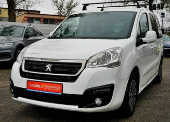 Peugeot Partner 1,6HDI 5 osób, NAVI, kamera, serwis, 100%, 2017r. II (2008…