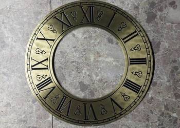 T134 Tarcza starego zegara pierścień godzinowy 16cm