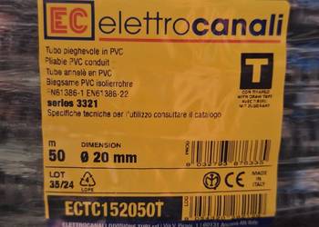 Peszel 20mm 50m z pilotem ECTC152050T ELETTROCANALI