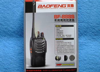 Sprzedam krótkofalówki KNP 2x Baofeng BF-888S walkie-talkie PMR duży zasięg