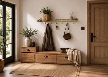 Kultowy Wieszak Ścienny Żyłkowy PRL Vintage Mid-Century Lata 60./70