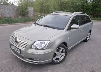 Toyota Avensis T25 2.0 VVTi 147KM, bez rdzy, bardzo zadbana, bogata wersja.