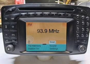 Mercedes w203 w209 radio nawigacja CD