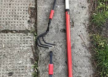 Narzędzia ogrodowe 3w1 grabie, motyka, kultywator