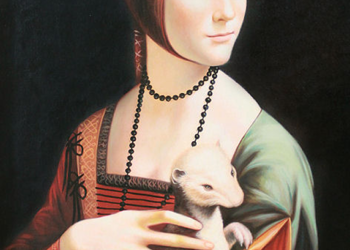 Obraz olejny Dama z gronostajem - Leonardo da Vinci