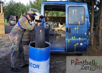 PAINTBALL Szlichtyngowa: imprezy, kawalerski, panieński, ADRENALINA 100%