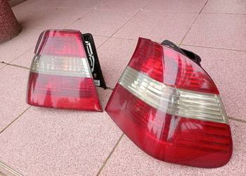 E 46 lampy tył BMW Red White biało czerwone.