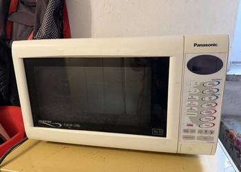 Mikrofalówka Panasonic NN-A554W 1000W Inverter Slimline Combi stan DB