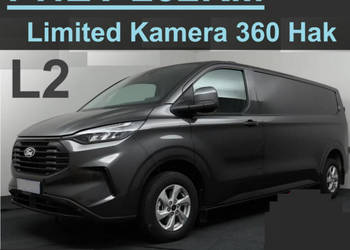 Ford Transit Custom PHEV 232KM Hybryda Plug-in Limited Kamera 360 Matrix L…