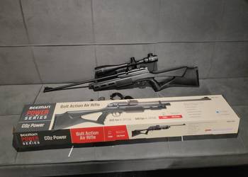 Wiatrówka QB78 Berman Power series CO2 4,5mm luneta Theta 6-24x50 komplet