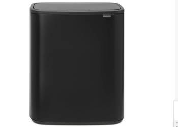 Brabantia Bo Touch Bin 60L – Stylowy Kosz Matt Black