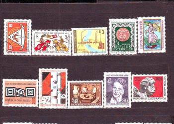 Zn. Austria Mi 1574 - 20, 2 - 91, 3, 5, 7, 8  kas 1978