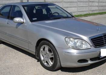 MERCEDES W220 S500 V8 M113 306KM SILNIK SKRZYNIA CZĘŚCI