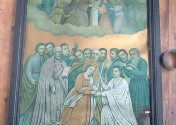 Obraz swiety Cudowny obraz w starej wsi