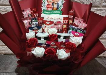 Prezent dla Dziadkow Box ze słodyczy dla Babci i Dziadka