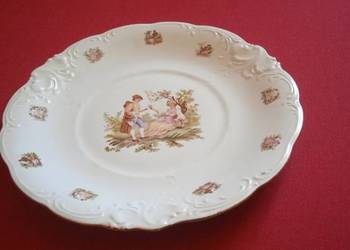 Duży talerz Porcelana Książ