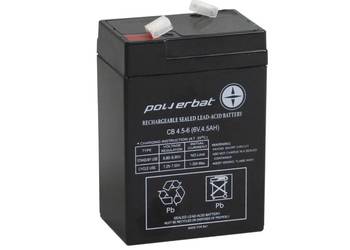Akumulator żelowy 4.5Ah POWERBAT CB 4.5-6 6V
