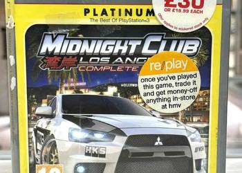Gra Ps3 Midnight Club Los Angeles