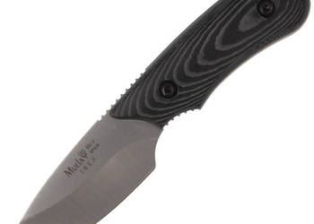 Nóż Muela Full Tang Black Micarta, Satin X50CrMoV15 (IBEX-8M)