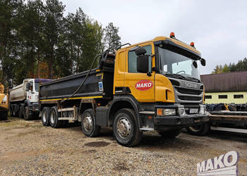 Scania P410 8X4 Wywrotka tylnozsypowa / W pełni sprawna