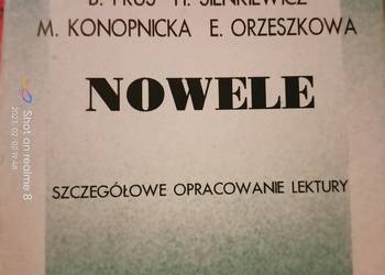 Nowele pozytywizm Nowele pozytywizm