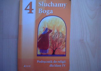 Religia kl.4,SŁUCHAMY BOGA, szkoła podstawowa,jak nowa!! TANIO!!!