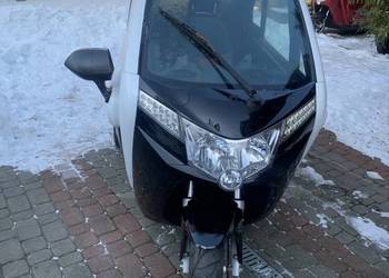 Skuter elektryczny z dachem zarejestrowany w Polsce 2022 rok