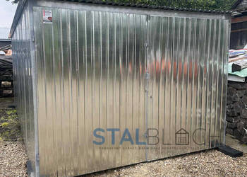 Garaż blaszany I gatunek ocynk