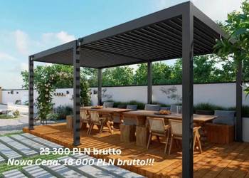 Pergola 3x4 i 4x6 antracyt - promocja 10 400 zł i 18 000 zł