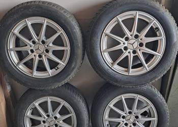 Koła mercedes 205/60R16 5x112 et 43 Pirelli Sottozero 3 3019 opony zimowe