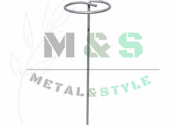 podpora do roślin nierdzewna 25 cm – do sadzonek, ziół i małych roślin