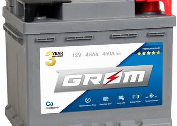 Akumulator 45Ah 450a Grom Premium