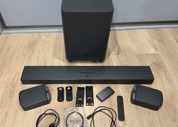 Soundbar JBL BAR 9.1 Dolby Atmos DTS X 4K 820 W sub 25 cm