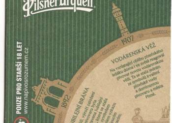 Pilsner Urquell - podstawka do piwa. Nr. 14.