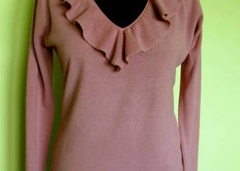 Bluzka - cienki sweter z akrylu - 38 M biust 100 cm
