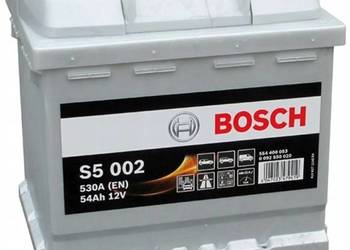 Akumulator BOSCH SILVER S5002 54Ah 530A Darmowa dostawa