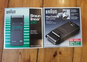 Golarka Braun x 2 sztuki