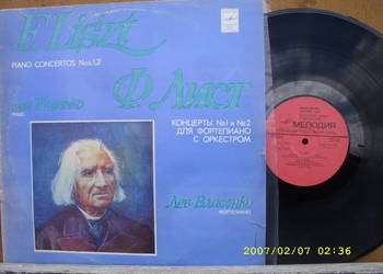 Klasyka LP F. LISZT--4 plyty winylowe.