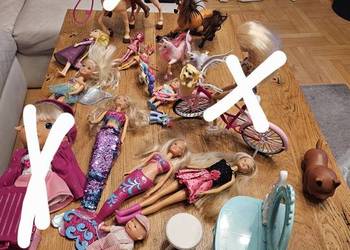 Zestaw lalek Barbie, Entchatimals i kucykow