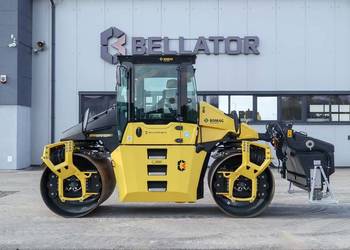 BOMAG BW 174 AP-5 AM drogowy walec stalowy, TOP wyposażenie i rozsypywacz
