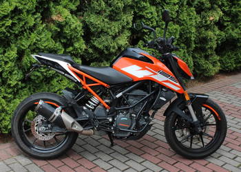 KTM DUKE 125 rok 2017 Raty na telefon zamiana dowóz pod dom kat.B