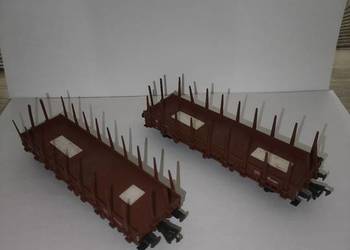 Wagony platformy Fleischmann 1:87 H0