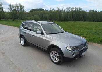 BMW x3 e83 3.0D 218km, automat, 2007r, lift, hak, panorama, skóra