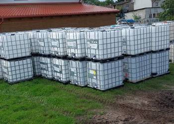 Zbiornik 1000l MAUZER po SPOŻYWCE, do MORSOWANIA